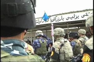 Iraqi Police Parade and Demonstration