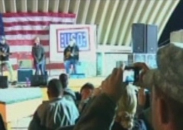 Joan Jett and Kellie Pickler USO Tour in Basra, Package