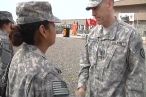 25th ID Patch Ceremony