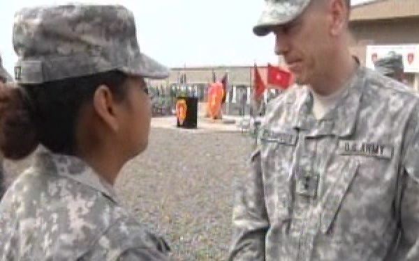 25th ID Patch Ceremony