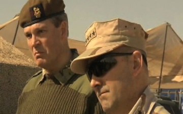 Adm. James Stavridis Supreme Allied Commander Europe Visits Camp Leatherneck, Afghanistan - Part 2