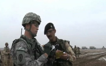 Squad Live Fire at Kirkush Military Training Base