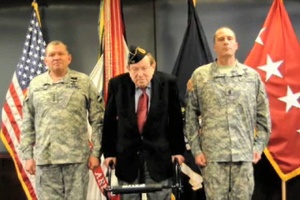 Bronze Star Ceremony fro Mr. Seymour Lavine