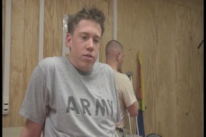 2nd SCR Soldiers Treat Wouned Warriors In Country (long)