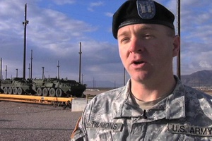 First Strykers Arrive at Fort Bliss