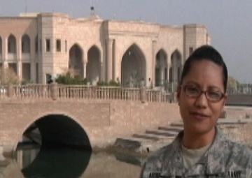 Spc. Charlene Mendiola - 9th MSC Banquet Greeting