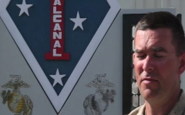 Gunnery Sgt. Jones Talks About the Battalion Landing Team Arriving in Afghanistan