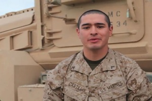 Marine Pfc. Carlos Castillo