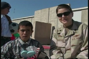 U.S. Navy at Iraqi Kids Day