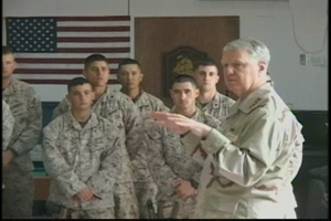 Chief of Naval Operations Visits Iraq Naval Base