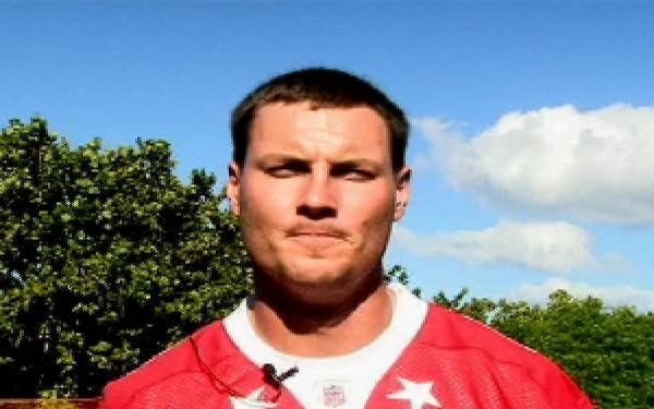 Phillip Rivers- QB San Diego Chargers Salutes Troops