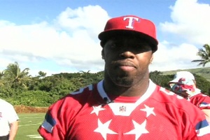 Terrell Suggs Baltimore Ravens Salutes Troops