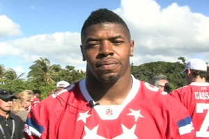 Cameron Wake Miami Dolphins LB Salutes troops