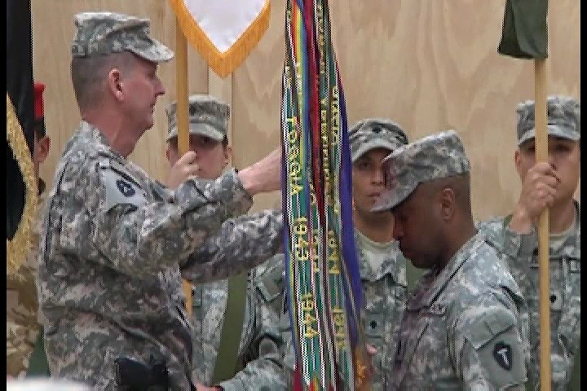 Collective footage of Maj. Gen. Eddy Spurgin in USD-S for News 8 Austin. Also available in high definition.