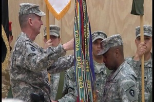 B-ROLL of interview with Maj. Gen. Eddy Spurgin