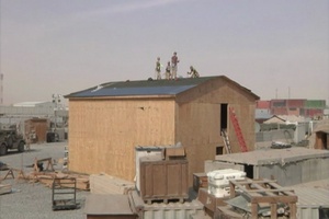 Sailors Building Inland