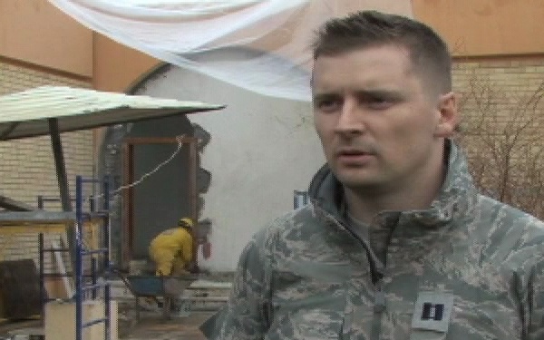 467th EPBS Civil Engineers Build up International Zone in Iraq