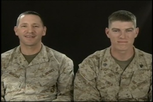 Maj. Jason Janczak and Sgt. Brandon Owen Super Bowl Interview, Part 2