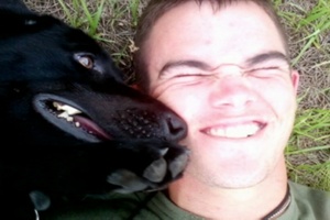 Family Adopts Fallen Marine's Working Dog