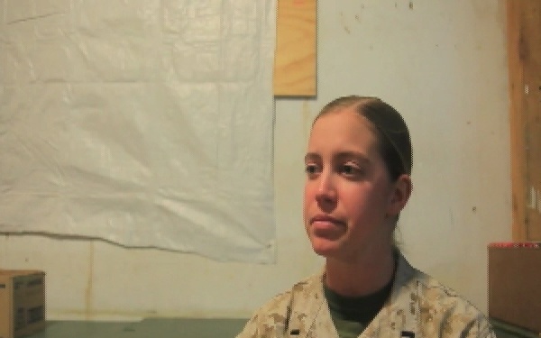 Female Engagement Marine Discusses Women’s Rights with Local Government