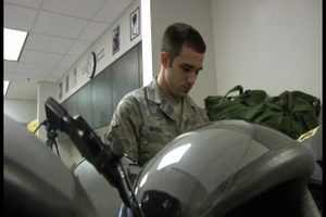 Airmen Test Life Support Equipment