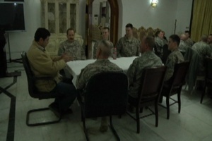 Congressional Delegation Visits Troops in Iraq