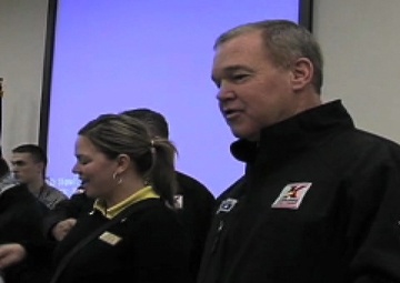 INDY 500 Drivers visit Ramstein AB