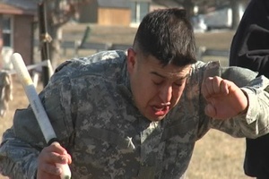 Kosovo Force 14 Conducts Non Lethal Weapons Training at Muscatatuck Urban Training Center B-Roll Part #1 (16x9)