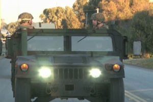 Exercise Iron Fist Convoy to Command Post 2