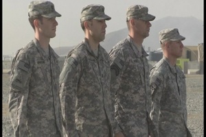 525th BFSB Soldiers Recieve Honorable Award for Injuries Sustained in Southern Afghanistan Attack
