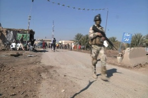 Combined Security Patrol During Operation New Dawn