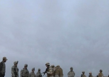 2-21 5TH Iraqi Army Division Soldiers Practice Room Clearing Techniques