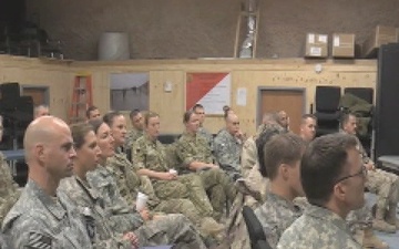 Deployed Physical Therapists Attend 1st Conference at Kandahar Airfield, Long Version