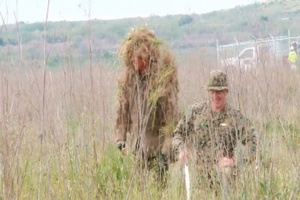 Exercise Iron Fist Camouflage Techniques