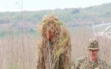 Exercise Iron Fist Camouflage Techniques