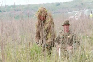 Exercise Iron Fist Camouflage Techniques