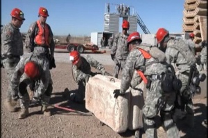 836th Engineering Co. Super Bowl Training