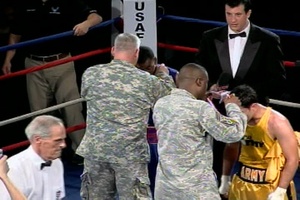 Cpl. Jamel Herring Marine Boxer