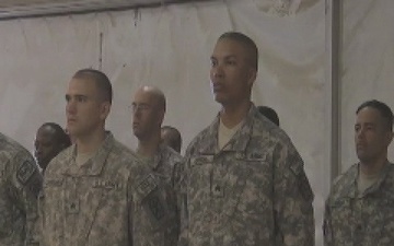 Army Welcomes New Leaders at Kandahar Airfield - Package, Short