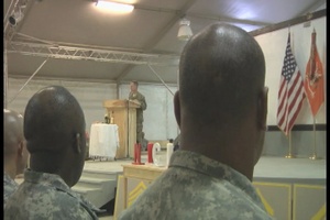 Army Welcomes New Leaders at Kandahar Airfield - Package, Long