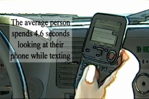 The Dangers of Texting and Driving - 3 Spots