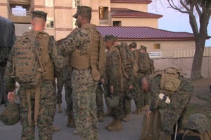 Exercise Iron Fist Convoy to Command Post