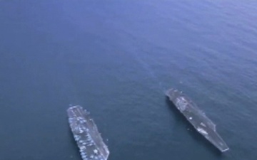 USS Harry S. Truman Conducts an Ordnance Transfer