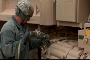 Soldiers Support Operation Enduring Freedom With Fuel