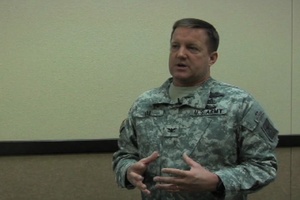 Col. Tom Vail, Deputy Director Comprehensive Soldier Fitness