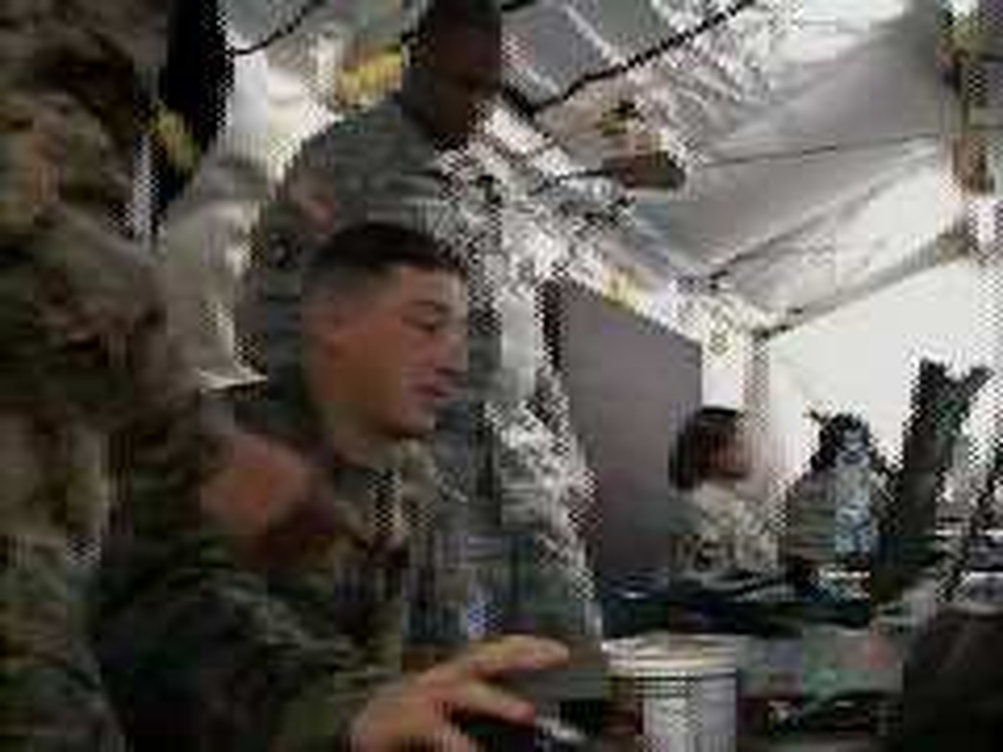 Airmen at Osan Air Base participating in a joint training exercise running an Air Operations Center (AOC) to test their ability to coordinate flight operations if computer systems failed, Pope Air Force Base, N.C., transitioned to an Army-operated installation supporting Air Force operations on March 1. It is now Pope Field. Hosted by Staff Sgt. Mike Hutchinson.