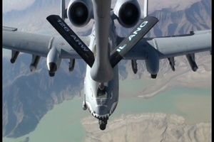 A10 Thunderbolt II Gets Refueled