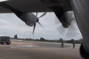 US Humanitarian Assistance Evacuation Of Civilian Nationals To Cairo, Egypt
