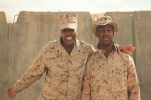 Cpl. Malika Jones and Lance Cpl. Antonio Perkins