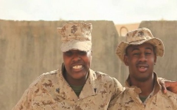 Cpl. Malika Jones and Lance Cpl. Antonio Perkins